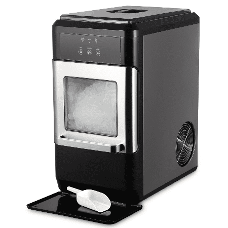 מכונת קרח נאגטס מקצועית עם תפוקה של כ־20 ק״ג ליום לעסק